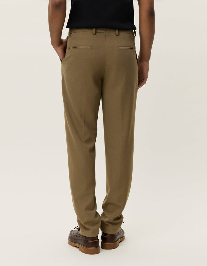 Como Reg Solid Suit Pants | Lead Gray