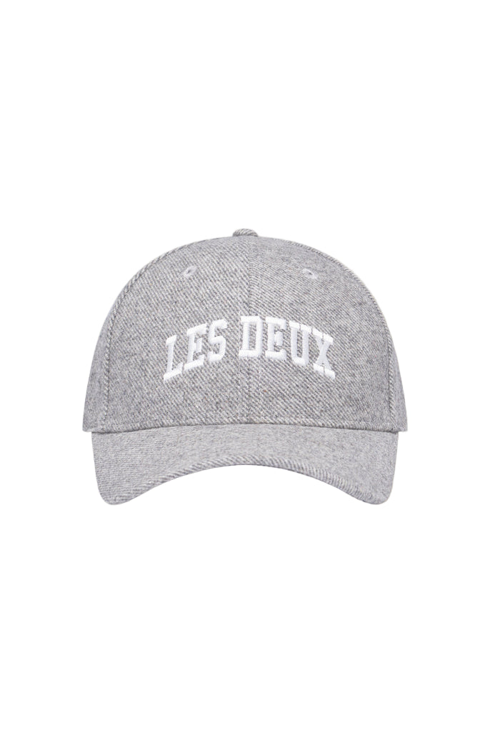 Wool Baseball Cap | Grey Melange