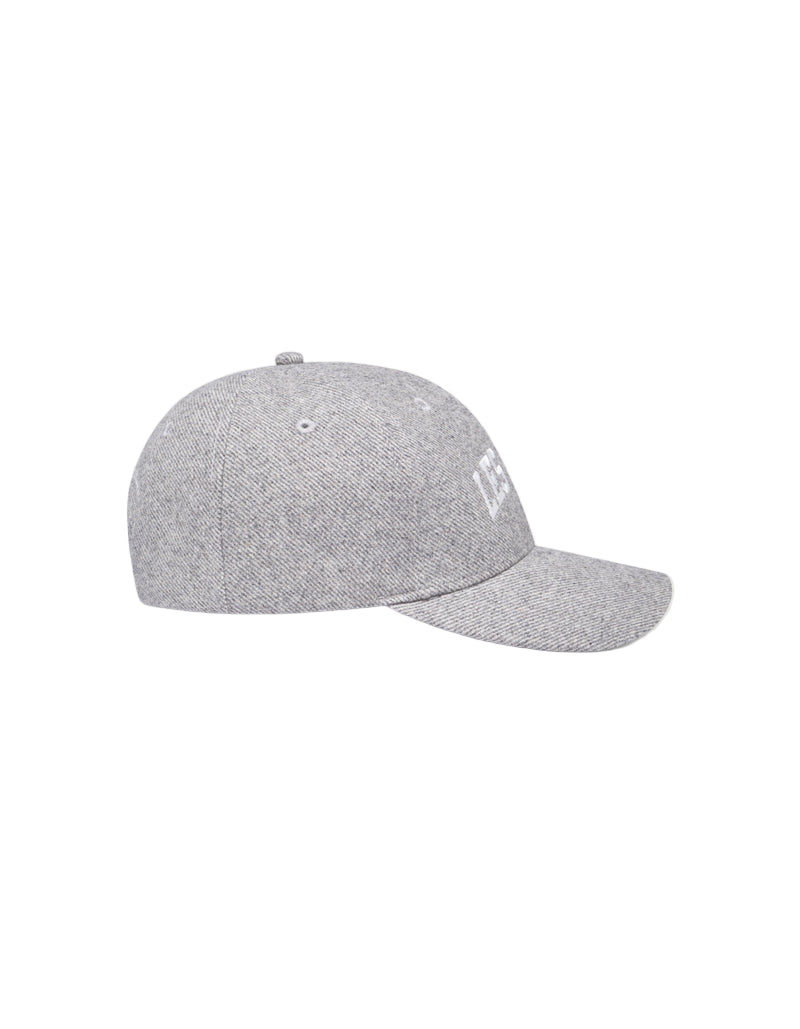 Wool Baseball Cap | Grey Melange