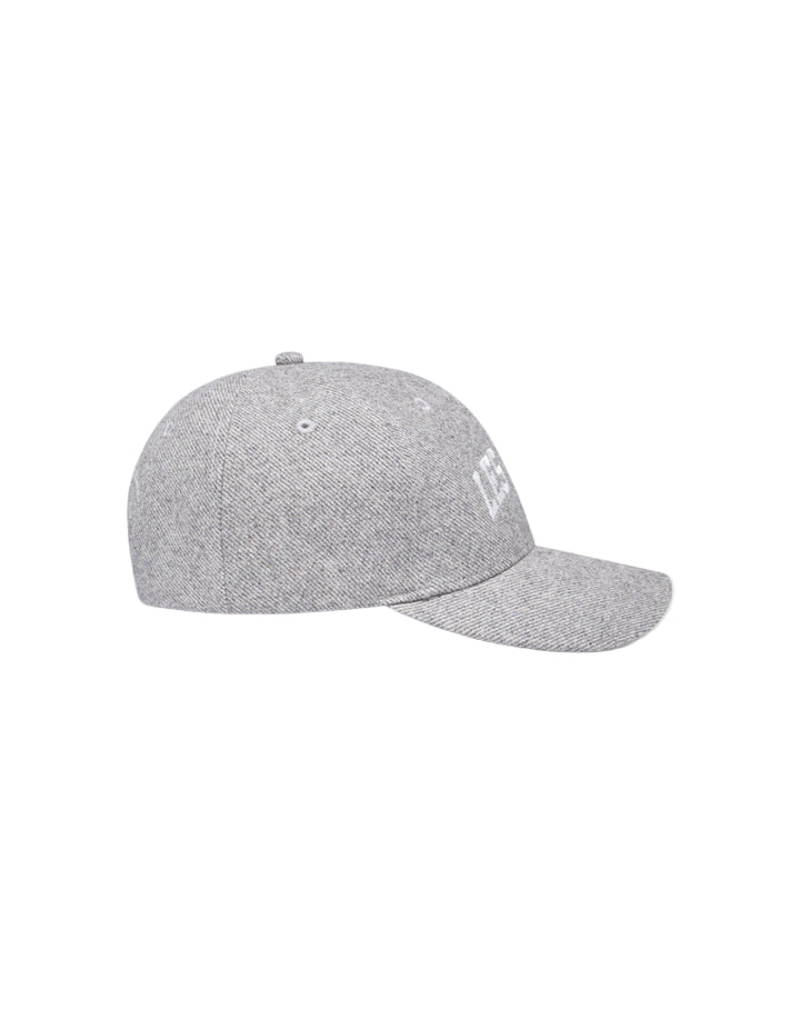 Wool Baseball Cap | Grey Melange