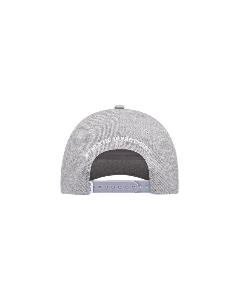 Wool Baseball Cap | Grey Melange