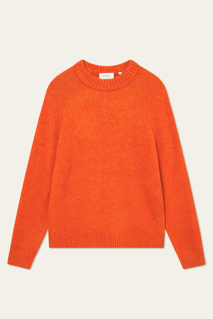 Gilbert Crewneck Knit | Gold Flame