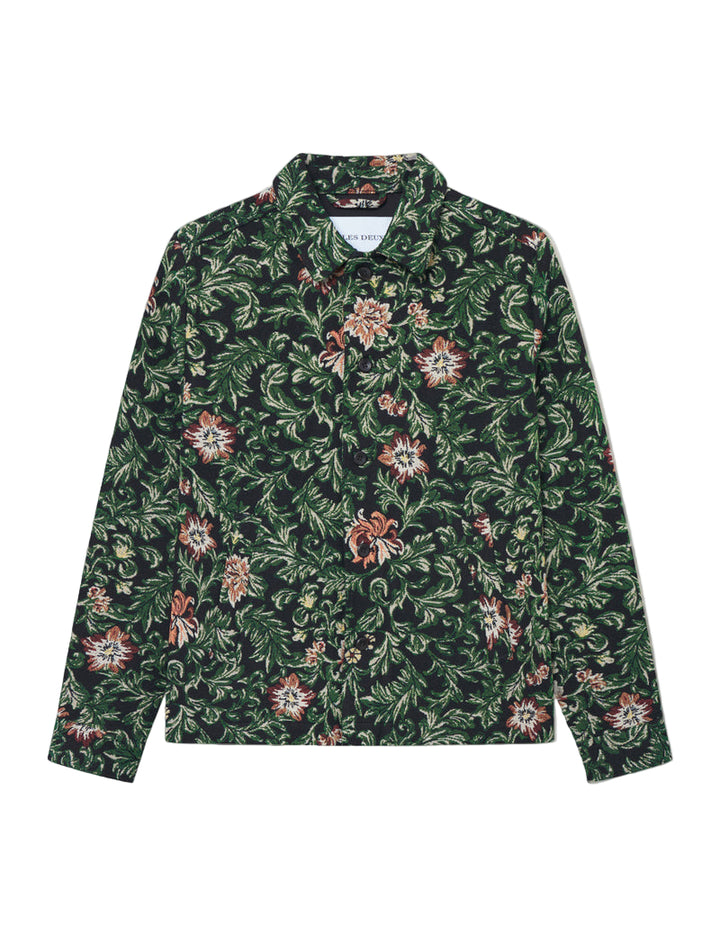 Jaiden Flower Jacquard Overshirt