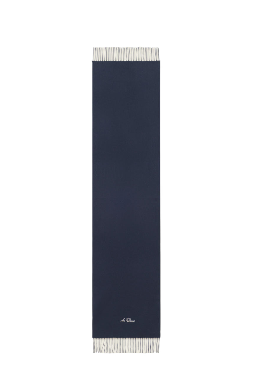 Whitaker Wool Scarf | Dark Navy Blue