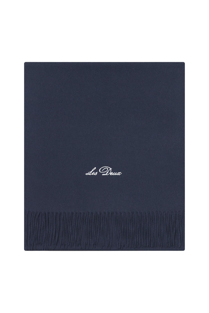 Whitaker Wool Scarf | Dark Navy Blue