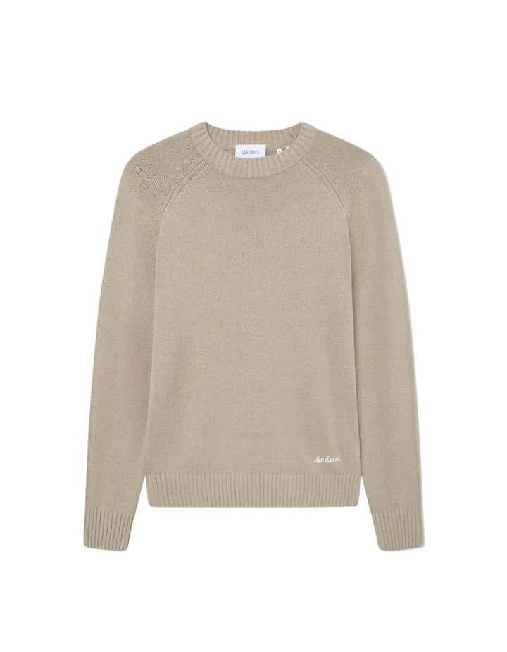 Brad Roundneck Knit | Dark Sand