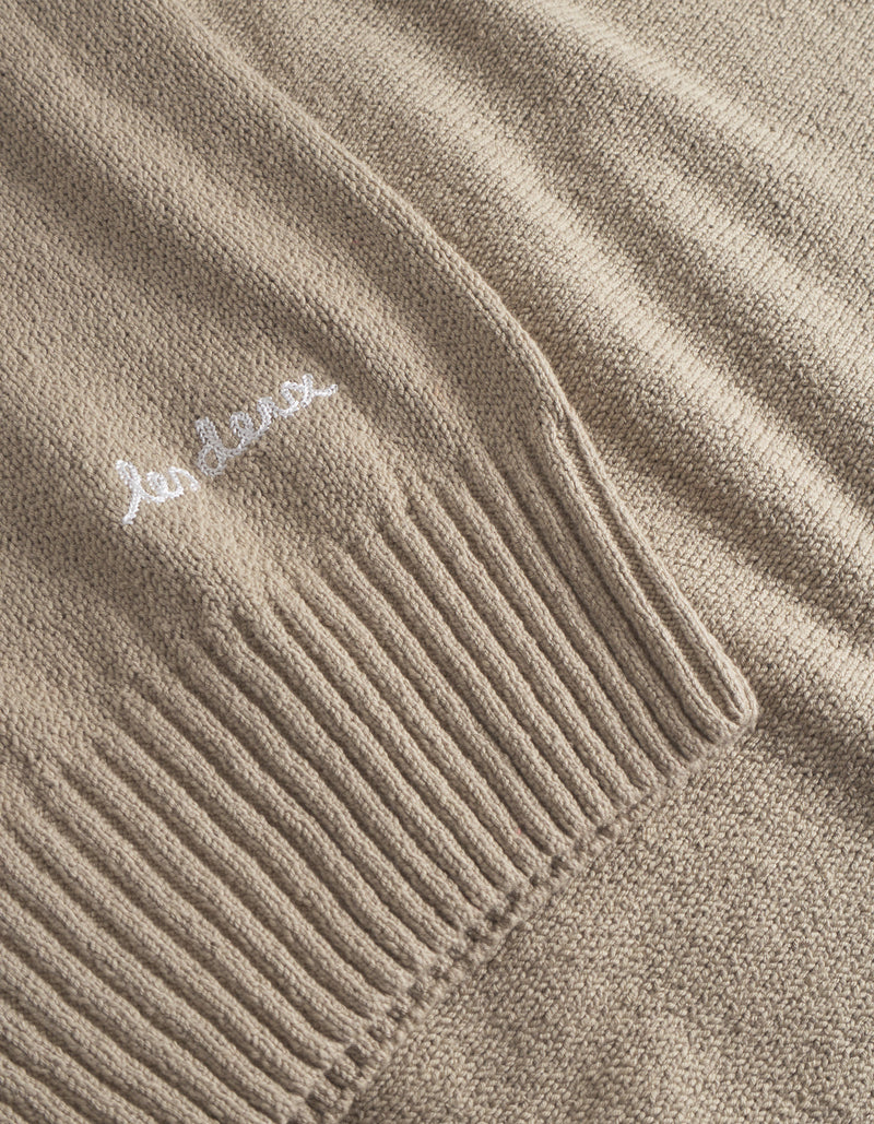 Brad Roundneck Knit | Dark Sand