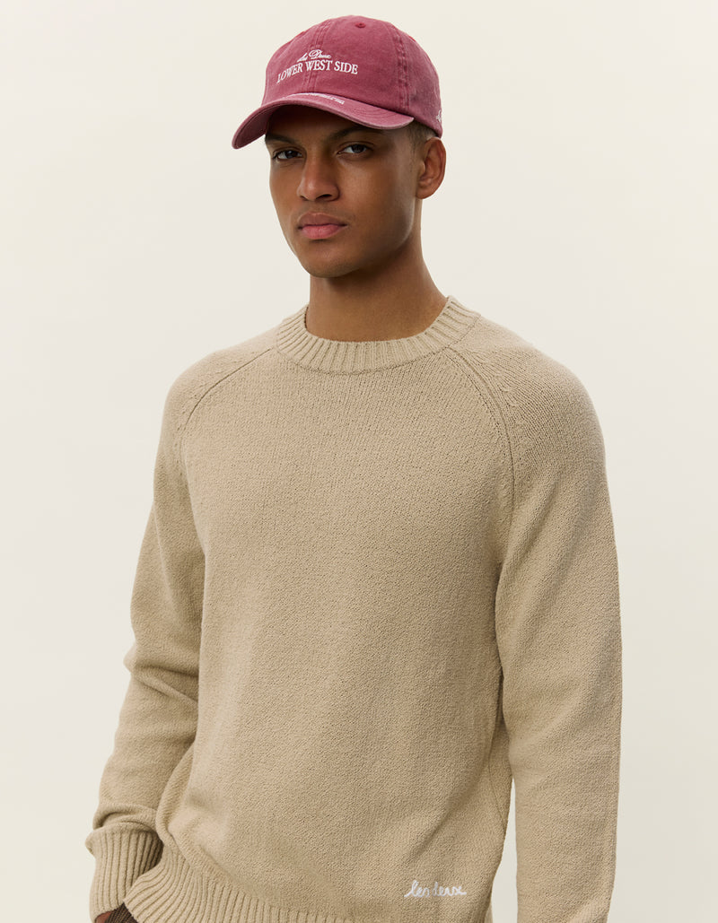 Brad Roundneck Knit | Dark Sand