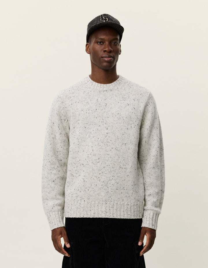 Gary Fleck Jumper | Snow Melange