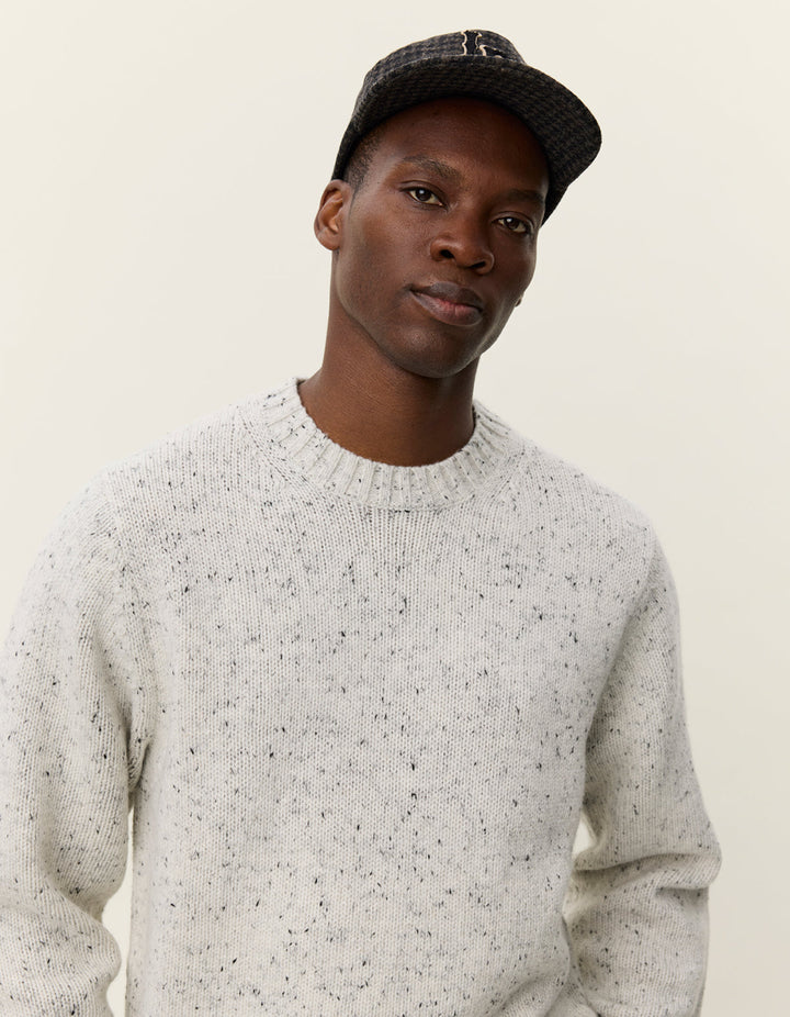 Gary Fleck Jumper | Snow Melange