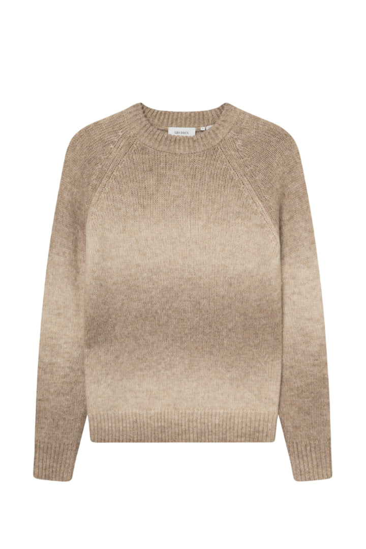 Brad Gradient Knit Jumper | Prairie Sand