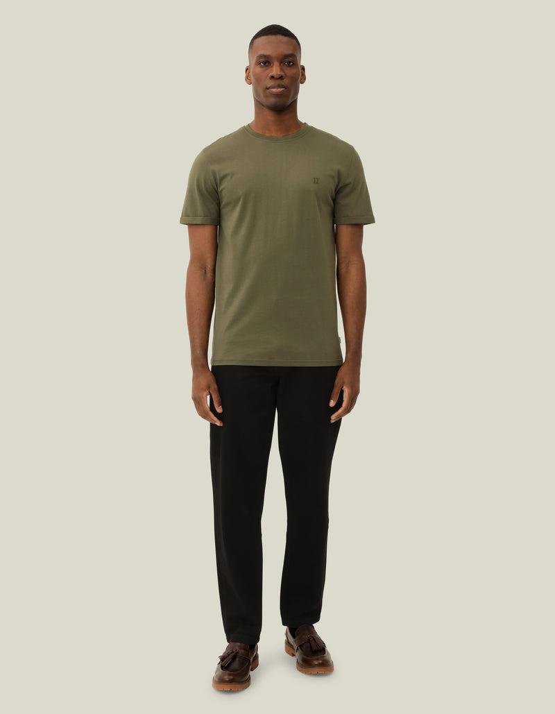 Norregaard Tonal T-Shirt | Olive Night