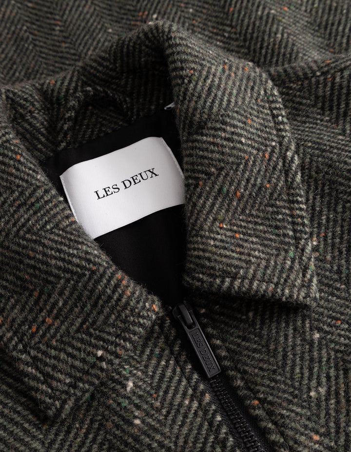 Marseille Herringbone Wool Jacket