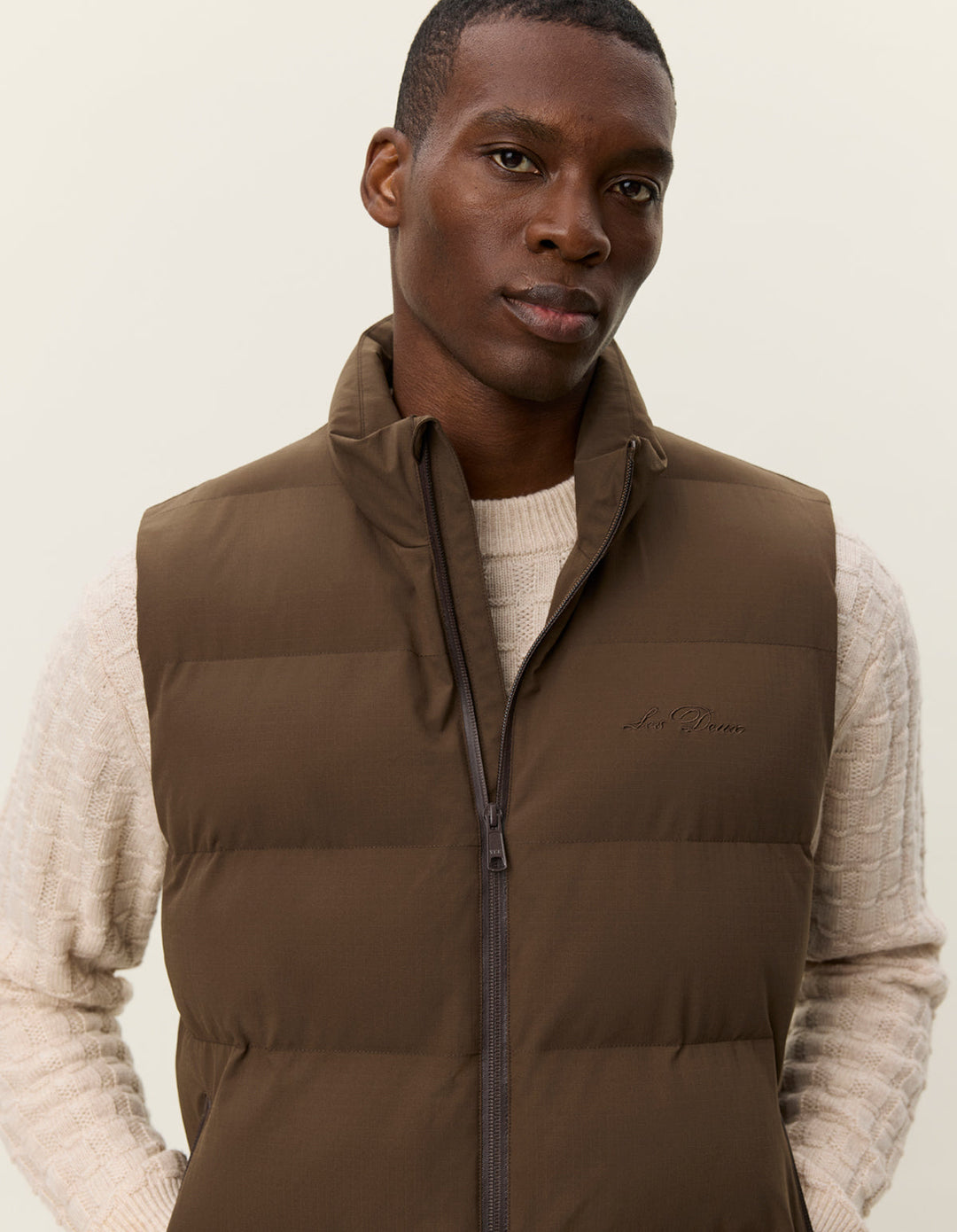 Noor Ripstop Vest | Slate Brown