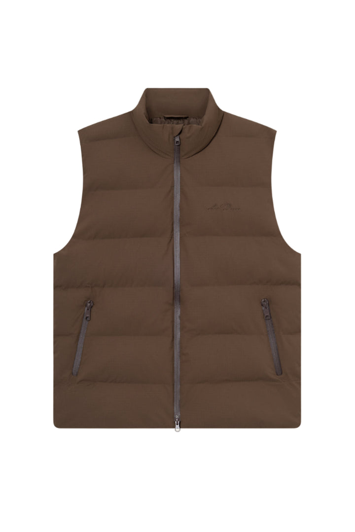 Noor Ripstop Vest | Slate Brown