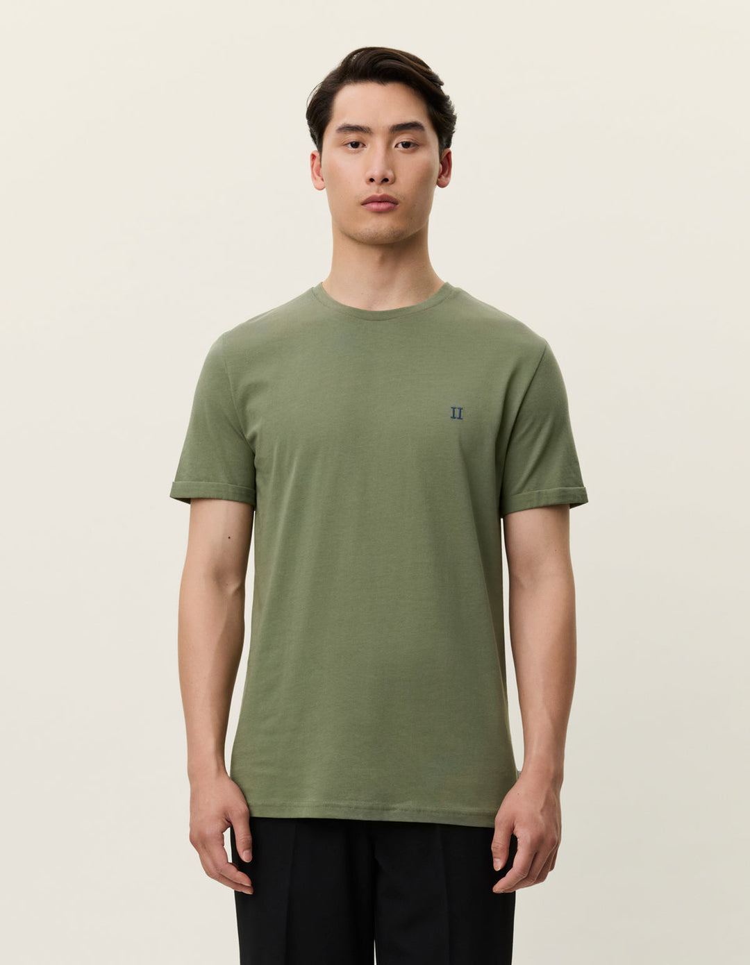 Norregaard Contrast T-Shirt | Olivine Green