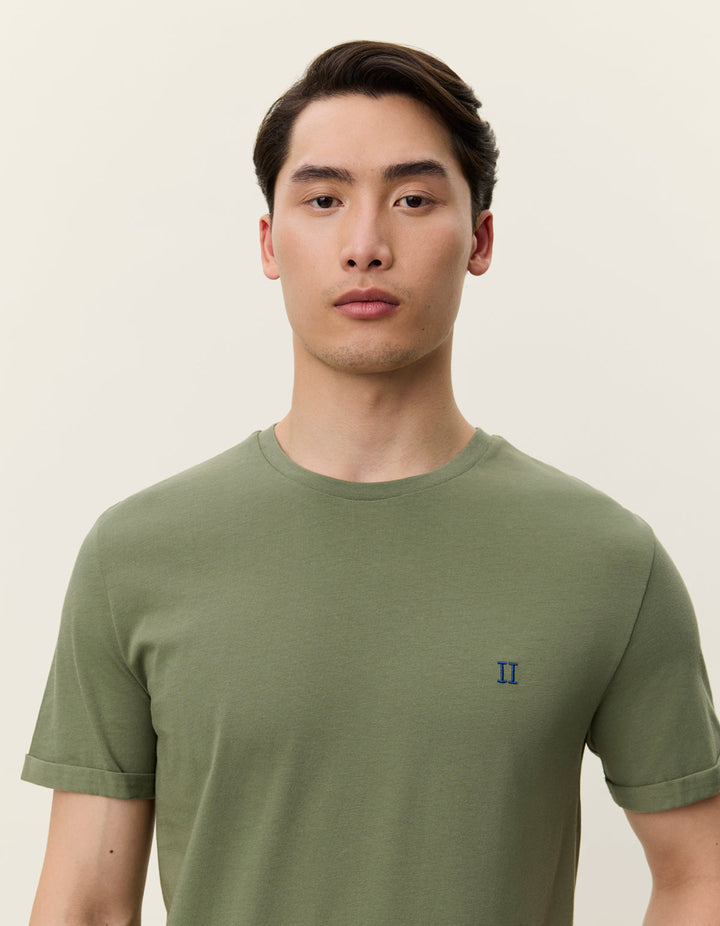 Norregaard Contrast T-Shirt | Olivine Green