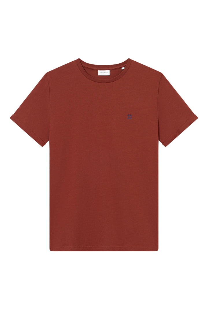 Norregaard Contrast T-Shirt | Fired Brick Red