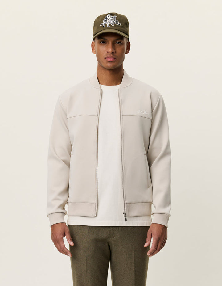 Ballier Crew Track Jacket | Light Sand