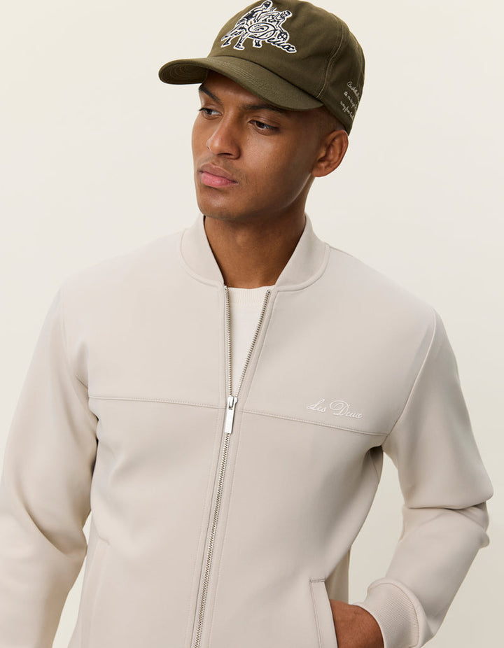 Ballier Crew Track Jacket | Light Sand