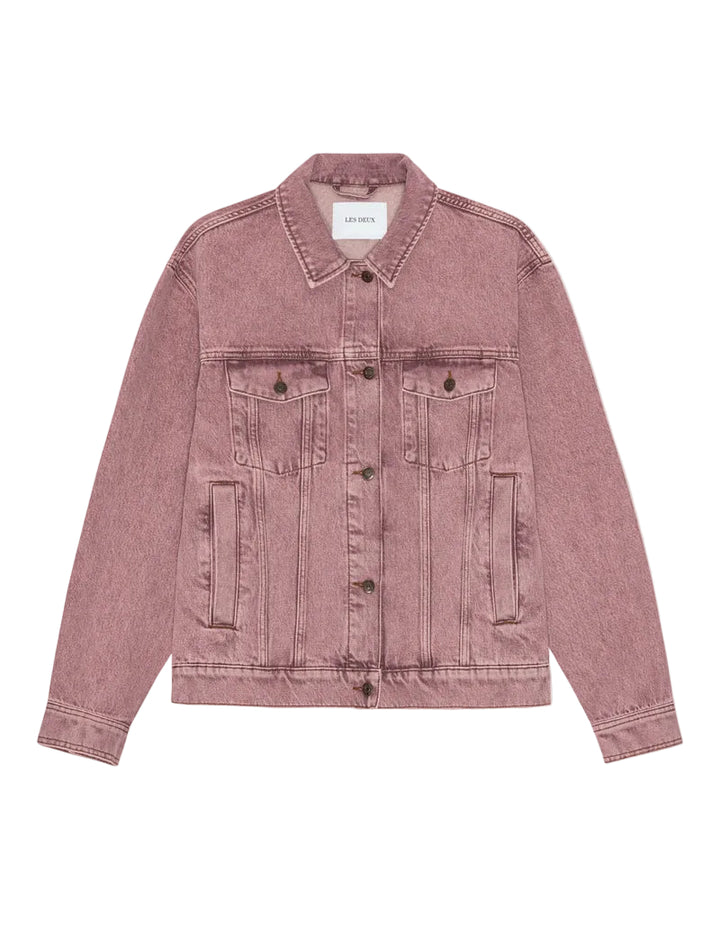 Rally Denim Jacket | Light Pink