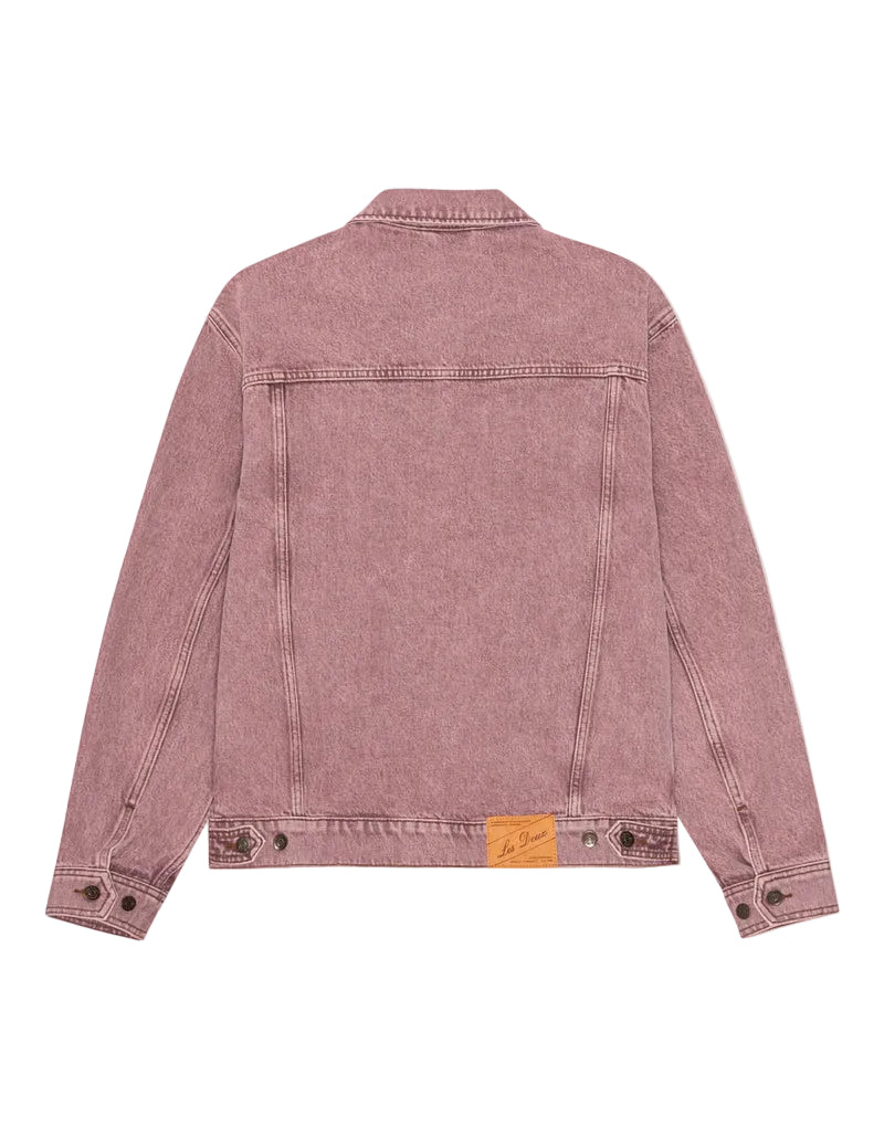 Rally Denim Jacket | Light Pink