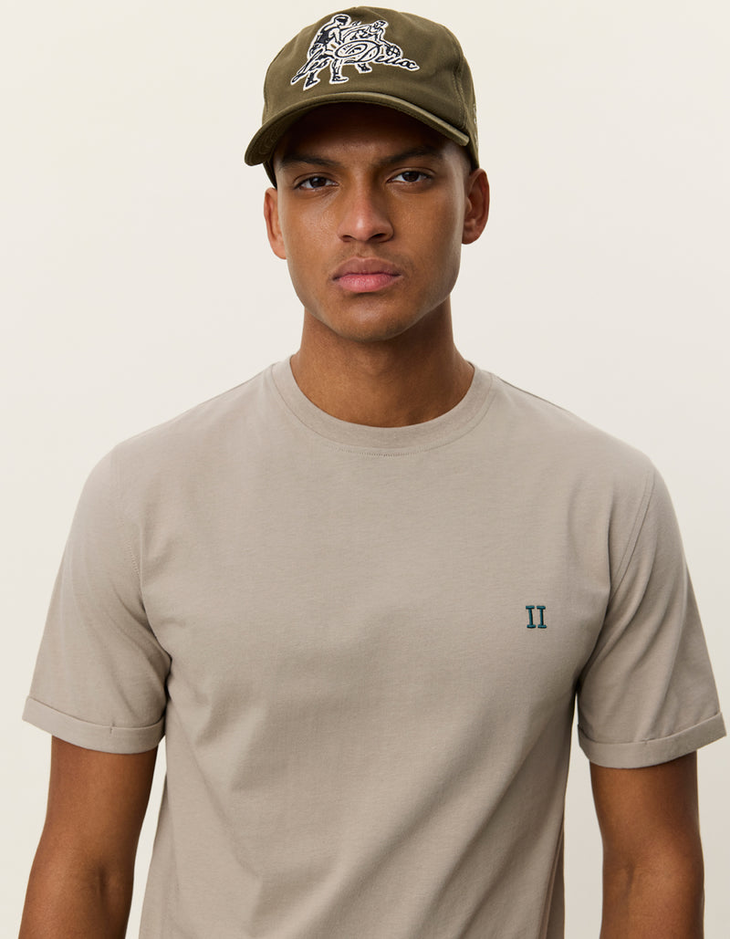 Norregaard Contrast Tee | Laurel Oak Sand