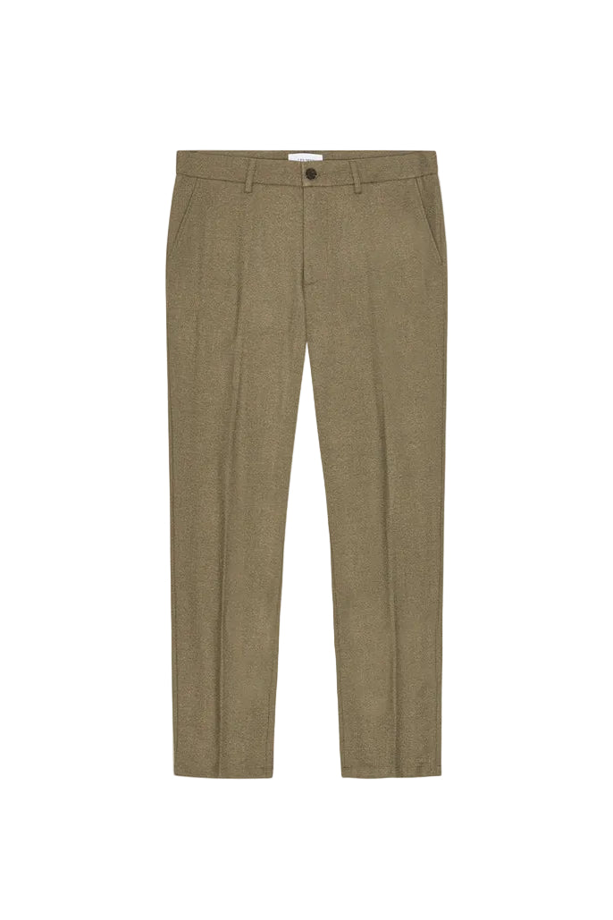 Como Reg Solid Pants | Teak Brown