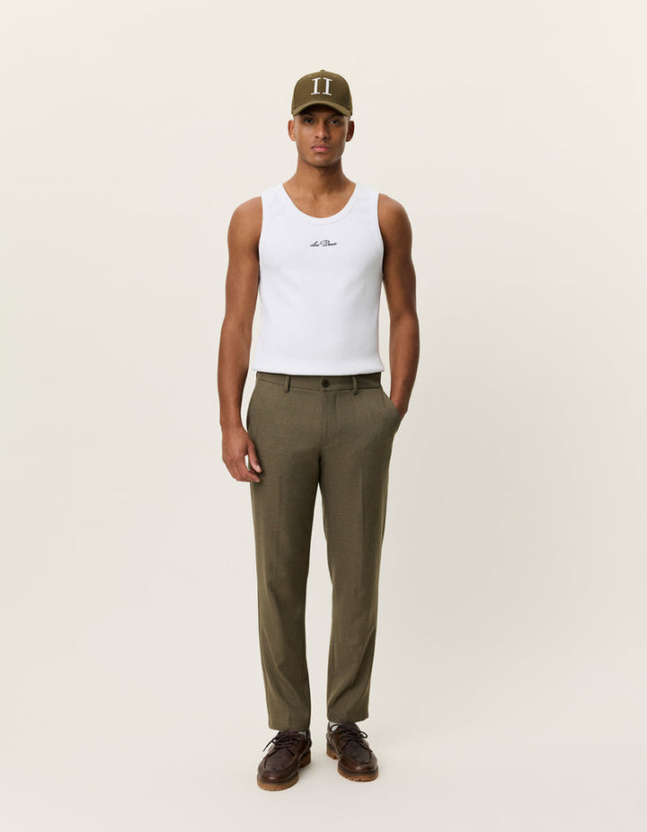 Como Reg Solid Pants | Teak Brown