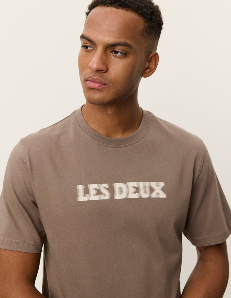 Brandy Logo Tee | Walnut Brown