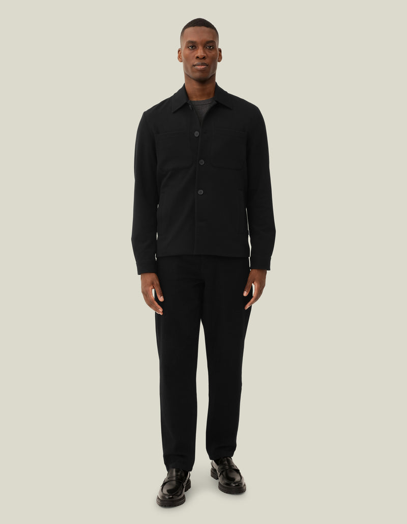 Marseille Hybrid Jacket | Black