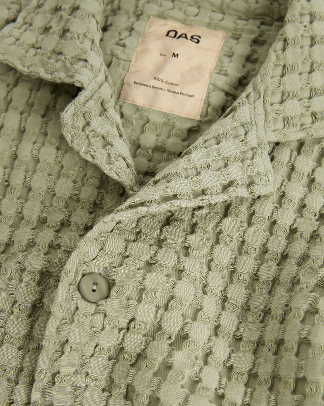 Cuba Waffle Shirt | Dusty Green