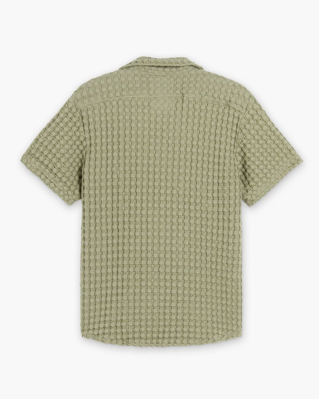 Cuba Waffle Shirt | Dusty Green
