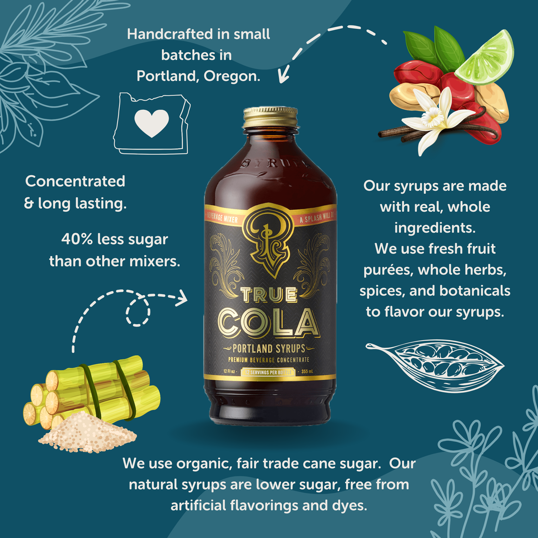 True Cola Syrup 12oz