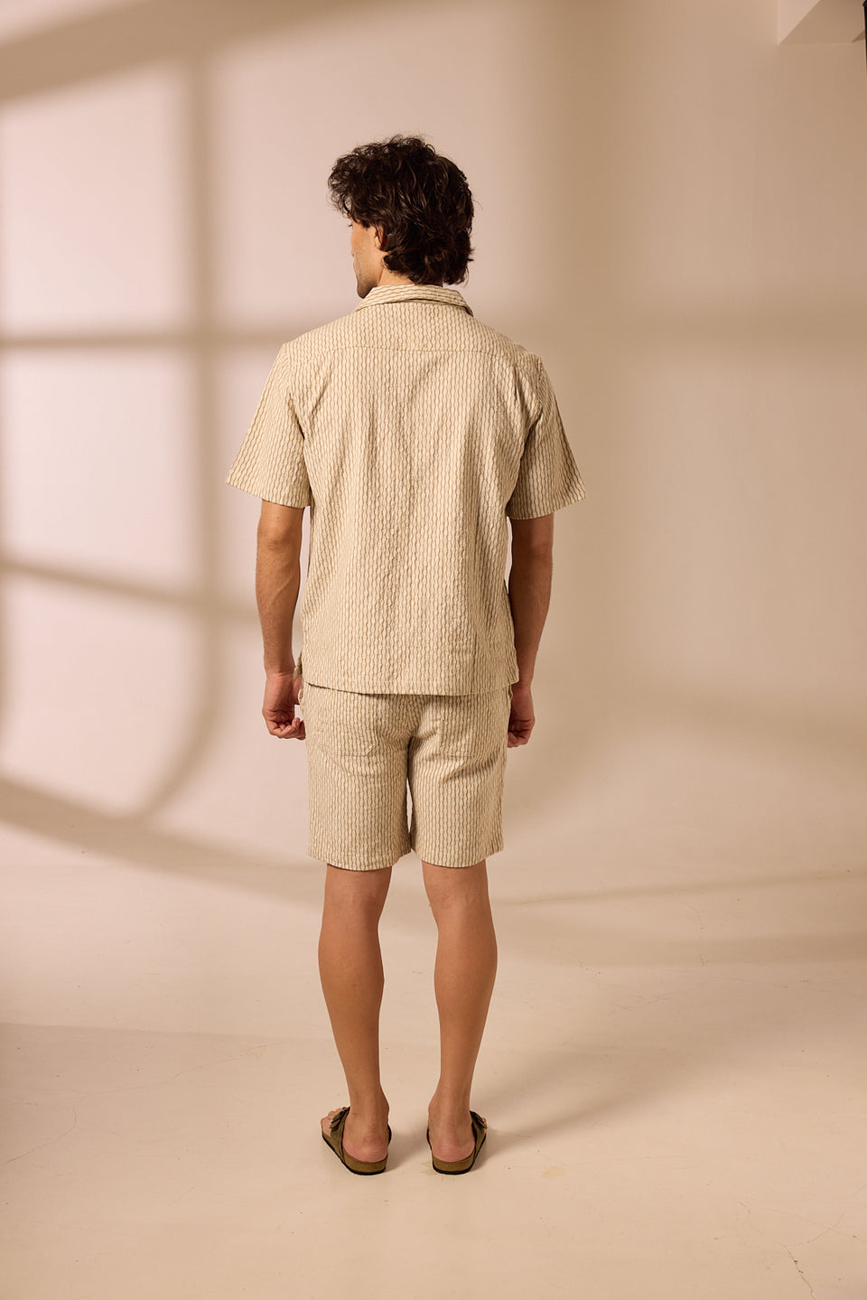 Dipak Short | Distortion Wave Khaki