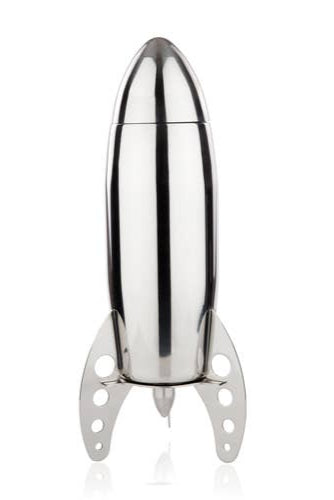 Airplane Cocktail Shaker With Stand - Thumbnail 4