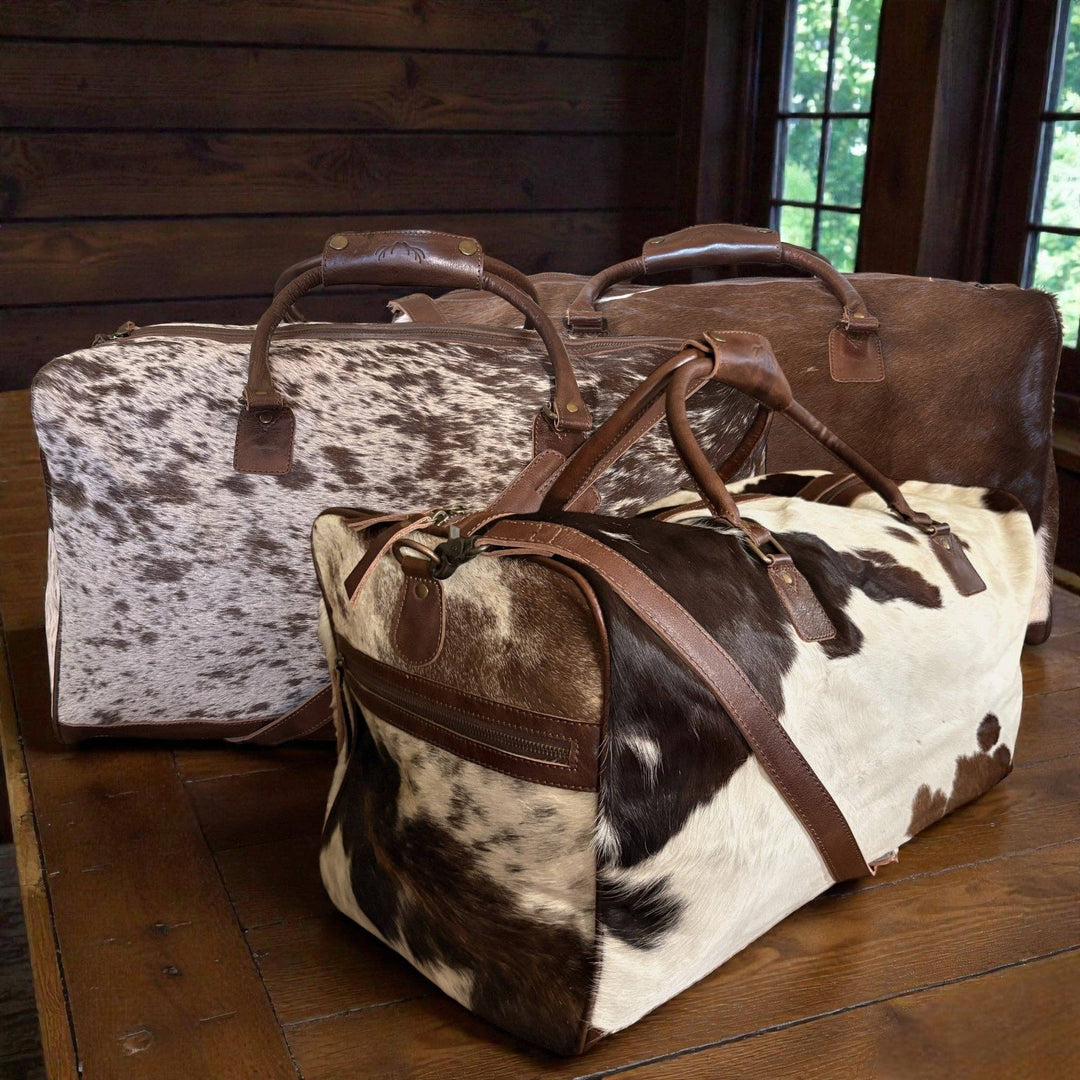 Highlands Genuine Cowhide Duffel Bag