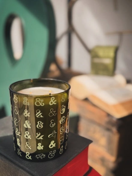 Ampersand Candle