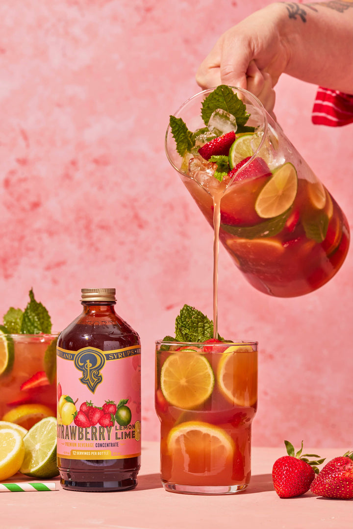 Strawberry Lemon Lime Syrup 12 oz