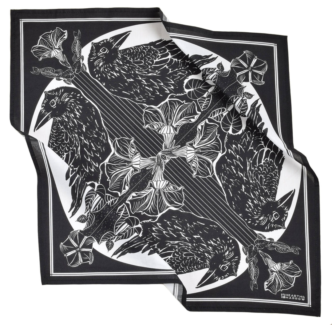 Crow Bandana | Black