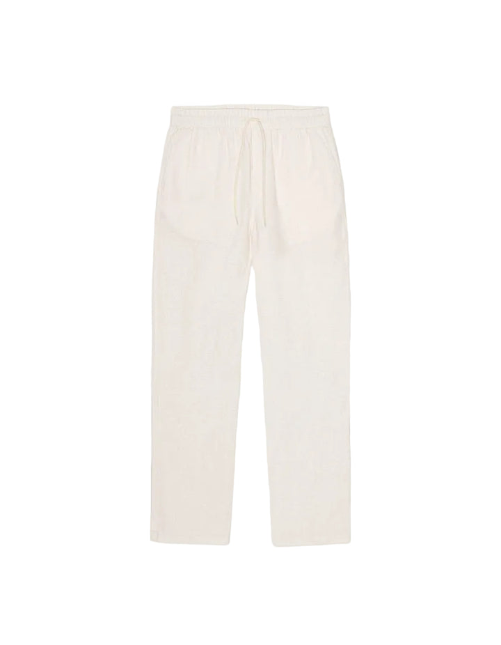 Patrick Linen Pants | Eggnog White