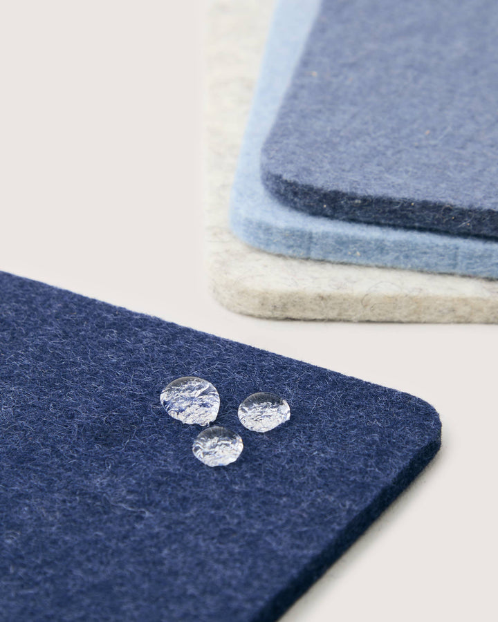 Merino Wool Square Coaster | Social Hour