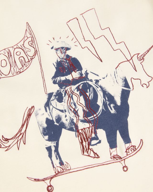 Bronc Ovi T-Shirt | Ecru