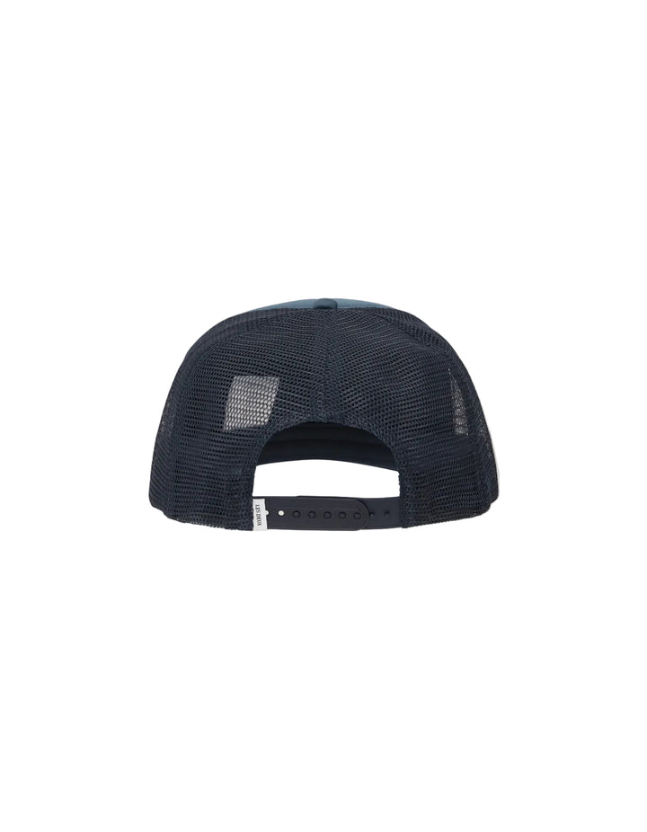 Exhibition Trucker Cap | Dark Denim Blue