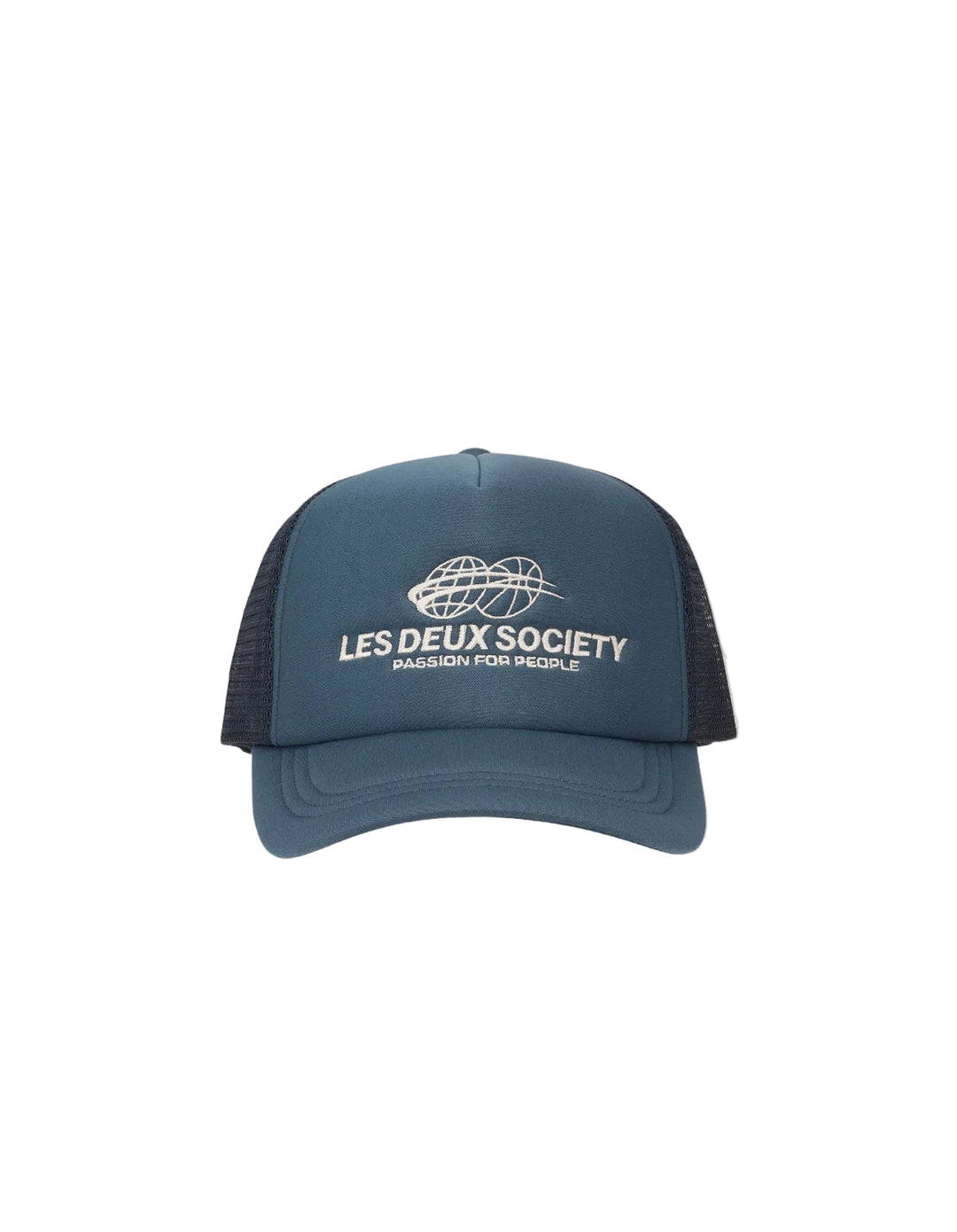 Exhibition Trucker Cap | Dark Denim Blue