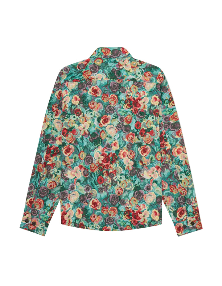 Bouquet Jacquard Overshirt | Multicolor