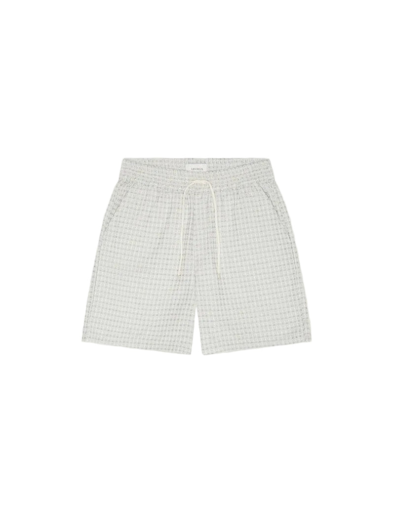 Check Seersucker Shorts | Ivory – Cowboys and Astronauts