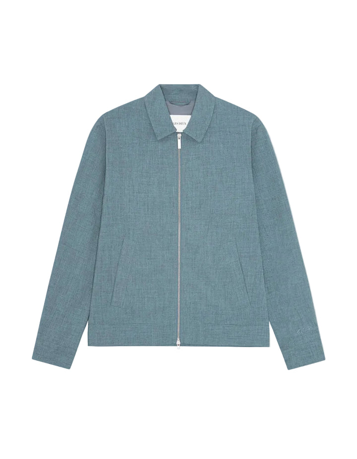 Como Coach Jacket | Faded Denim