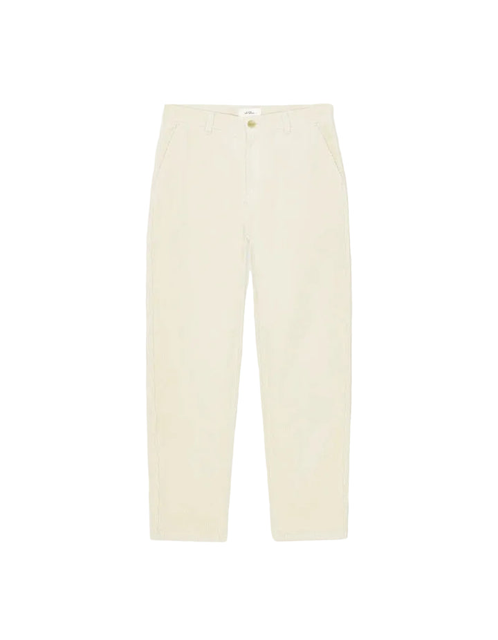 Corduroy Tapered Pants | Ivory