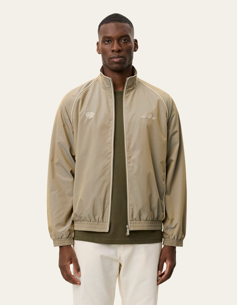 Jack Shiny Track Jacket | Laurel Oak Sand
